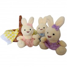 Wilberry Bunnies Picnic Soft Toy Set